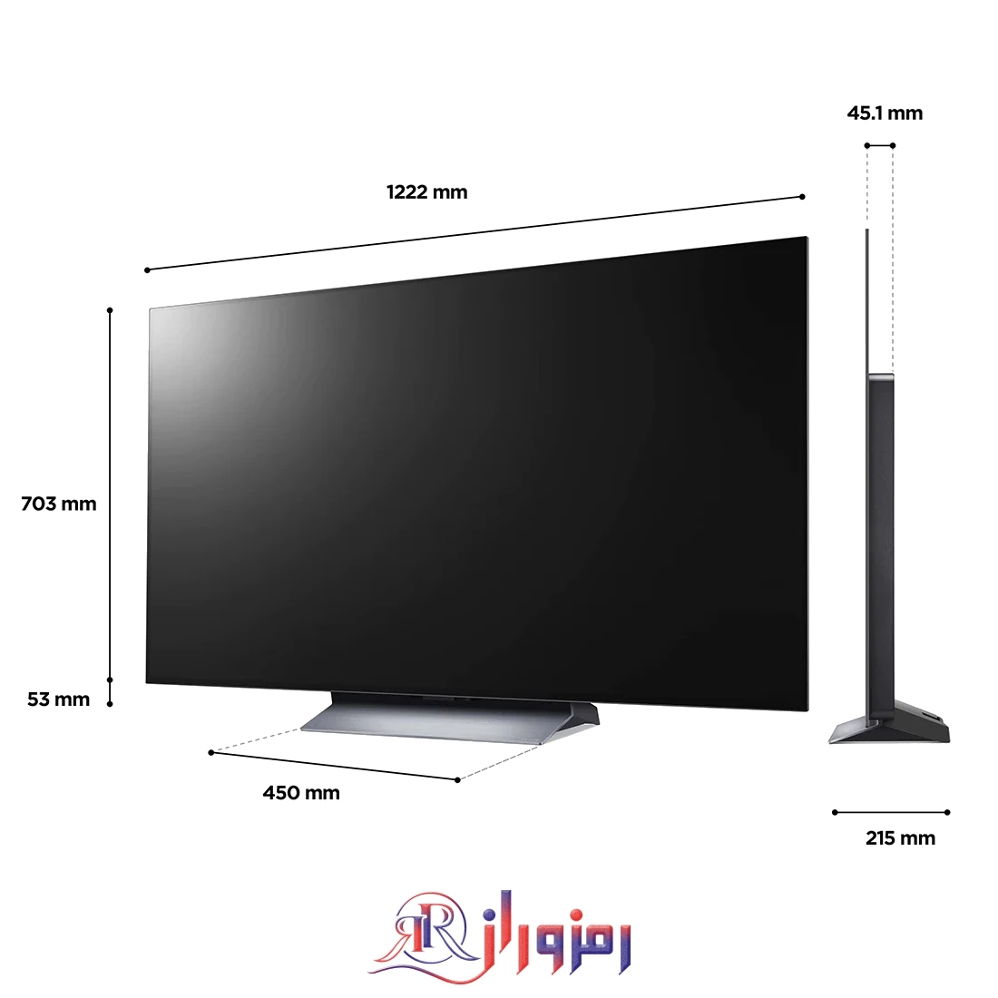 تلویزیون ال جی c2 سایز 42 اینچ
